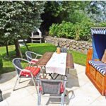 Terrsse mit Sitzecke und Grill Ferienwohnung auf Sylt Sylter Deichwiesen www.sylter-deichwiesen.de